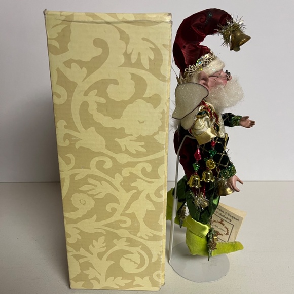 Mark Roberts Bell Ringer Fairy Stand  Limited Edition 1535/5000 COA Christmas - Picture 5 of 12